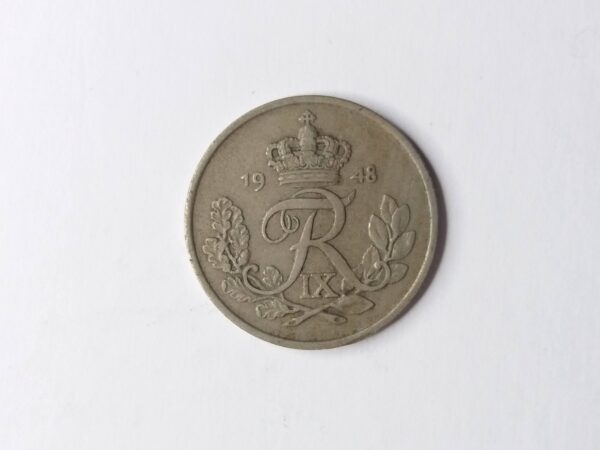 Danish 1948 25-ore collection coin