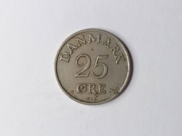 Danish 1948 25-ore collection coin