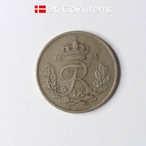 Danish 1948 25-ore collection coin