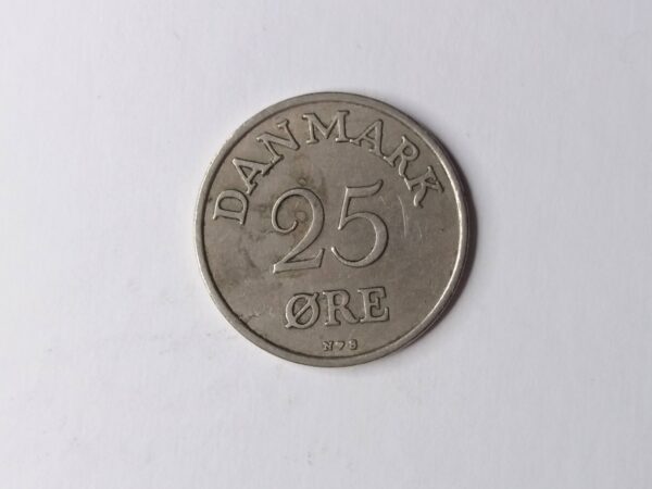 Danish 1949 25-ore collection coin