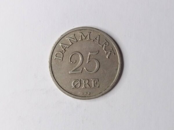 Danish 1950 25-ore collection coin