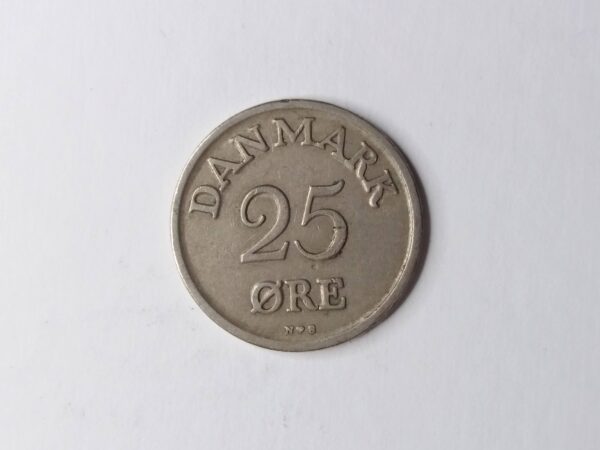 Danish 1951 25-ore collection coin