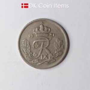 Danish 1951 25-ore collection coin