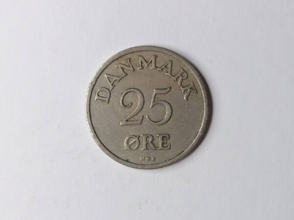 Danish 1952 25-ore collection coin