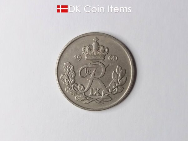 Danish 1960 25-ore collection coin