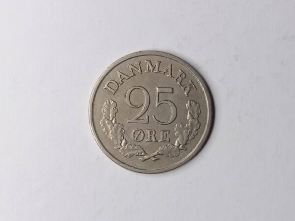 Danish 1961 25-ore collection coin