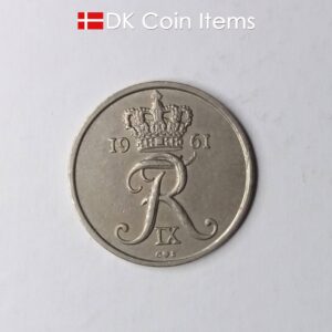 Danish 1961 25-ore collection coin