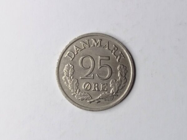 Danish 1965 25-ore collection coin